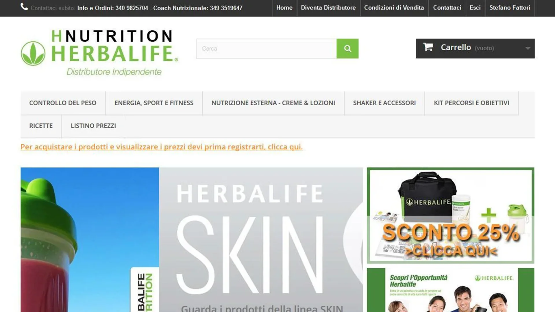 Hnutrition.it - Vendita Herbalife