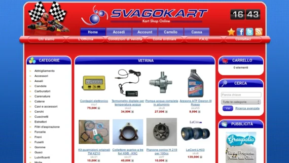 Svagokart - Ricambi Go-Kart